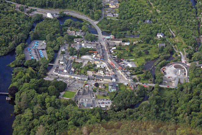 Aerial view of Cong