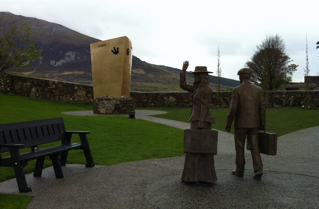 Laherdane Titanic memorial