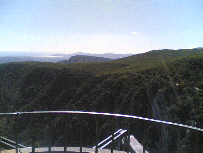 View from Gourdon